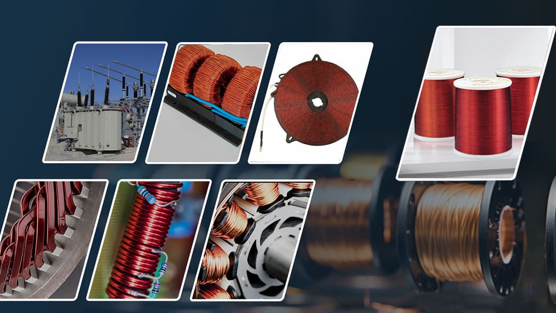 Enameled Copper Clad Aluminum Wire uses